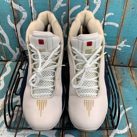 Nike Shox BB4 HOH Mens Sz 12 Olympic 2012 Obsidian Blue Vince Carter 376918-100 main image 8
